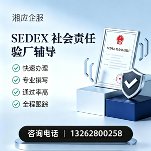 日照SEDEX社会责任验厂申请服务