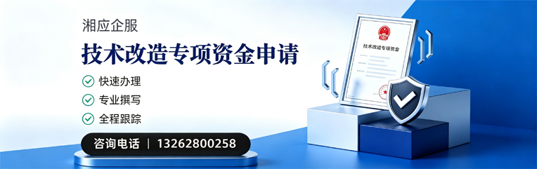 日照技术改造专项资金申报服务