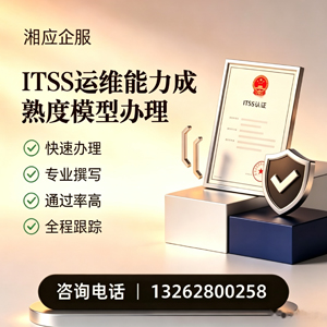 日照ITSS运维能力成熟度模型申请服务