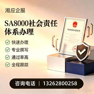 日照SA8000社会责任体系认证服务